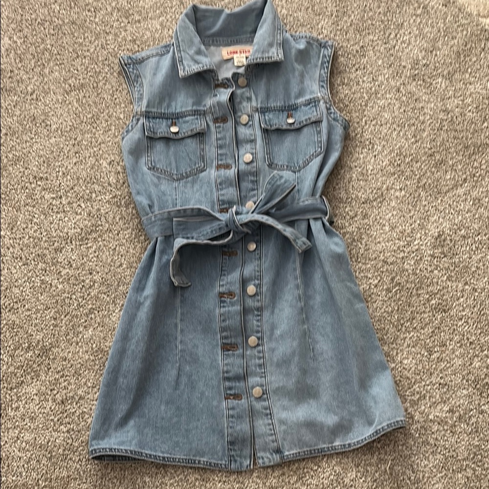 Blue Denim Dress